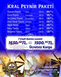 Sevet Gurme - Kral Peynir Paketi